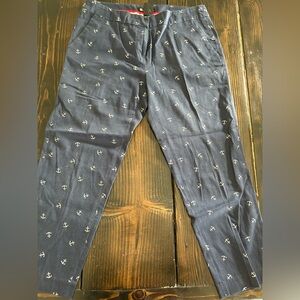 Valerie Bertinelli Navy Anchor Capris